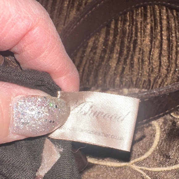 Elegant Brown Woven Leather Shoulder Bag - Picture 14 of 15